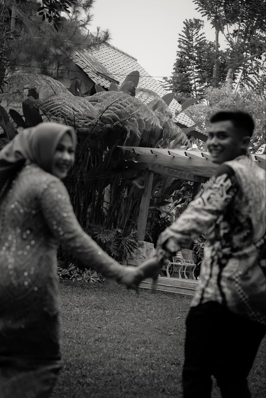 Foto mempelai wanita